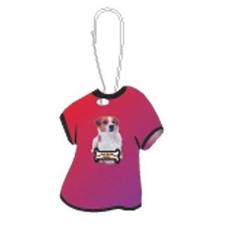 Jack Russell Terrier Dog T-Shirt Zipper Pull