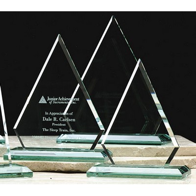 Jade Glass Diamond Award (6"x8")