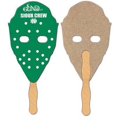 Hockey Mask Recycled Hand Fan