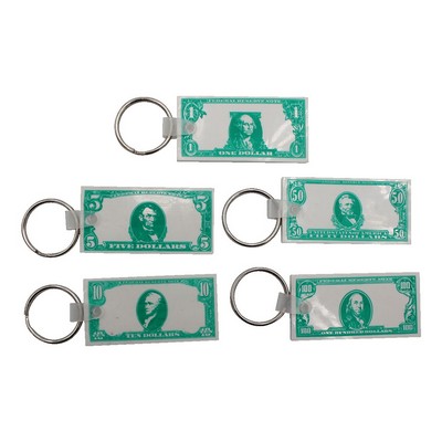 Currency Soft Key Fob (Spot Color)