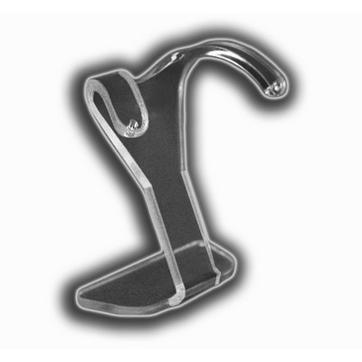 Clear Single Pair Earring Displays (4"x2 7/8"x1 3/4")