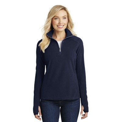 Port Authority® Women's Microfleece 1/2-Zip Pullover.
