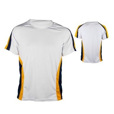 Youth Cool Mesh Soccer Jersey Shirt w/ Contrast Shoulder Panel