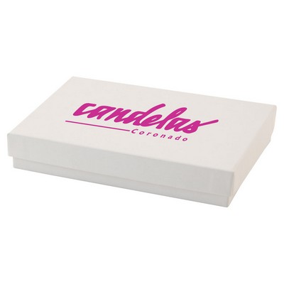 Natural Kraft or White Jewelry Box (5.25"x3.75"x7/8")