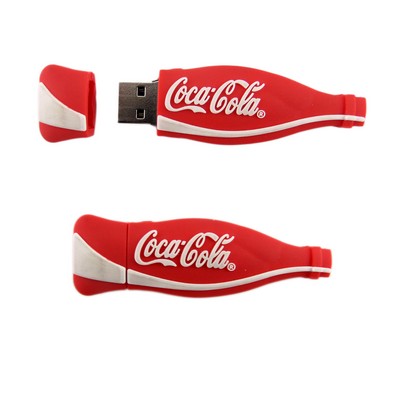 PVC Soda Bottle Shaped USB Drive