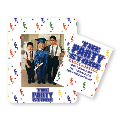 Picture Frame w/ Rectangle Shape Cut-Out Vinyl Magnet - 20mil