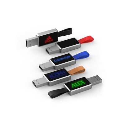 4GB Santa Fe LED USB Flash Drive