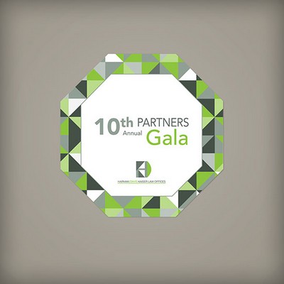 Single-Sided Seed Paper Octagon Coasters