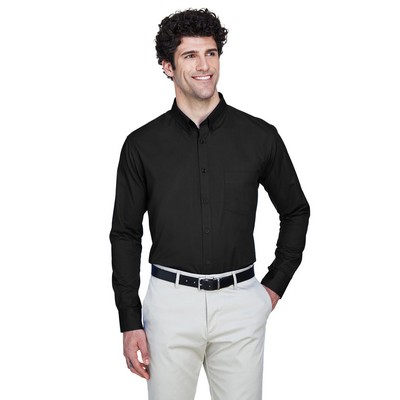 CORE365™ Men's Operate Long-Sleeve Twill Dress Shirt