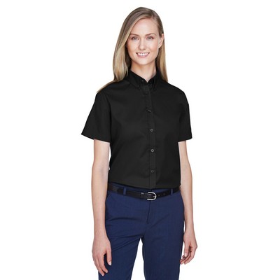 CORE365™ Women's Optimum Short Sleeve Twill Shirt