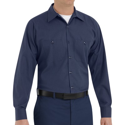 Red Kap® Long Sleeve Durastripe® Work Shirt