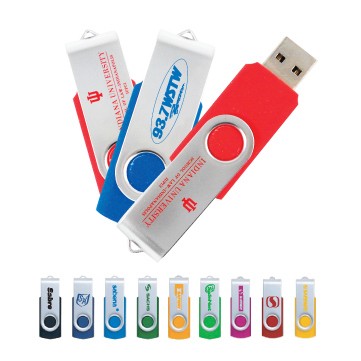 Rotatable USB Flash Drive (2GB)