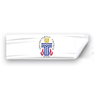 Presbyterian Window Decals 3x10 Inch