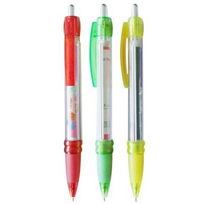 Banner Pen with Translucent Trim