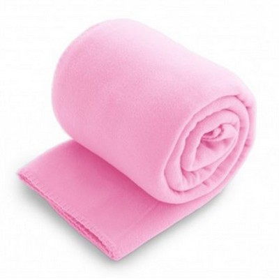 Fleece Throw Blanket - Pink (50"x60")