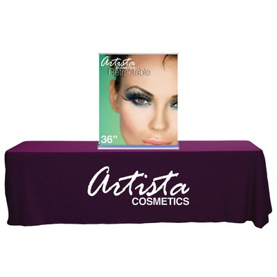 36" Silverstep Tabletop - 36"h Super Flat Graphic Package
