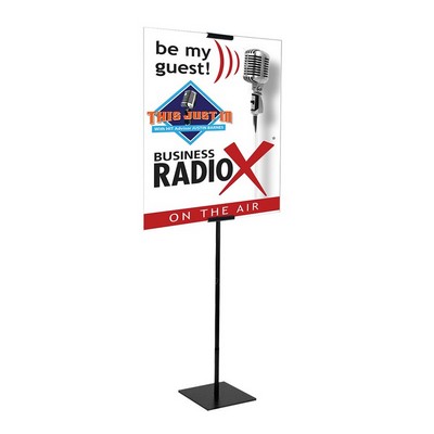 Economy Banner Stand Kit Single Sided Vinyl (23" x 36")