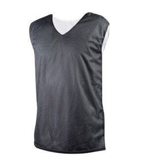 Adult Cooling Interlock V-Neck Cap Sleeve Basketball Jersey Shirt