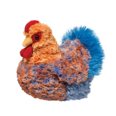 Henrietta Blue Lace Hen Stuffed Animal
