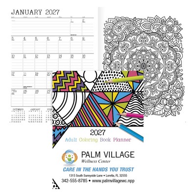 Good Value™ Adult Coloring Book Planner