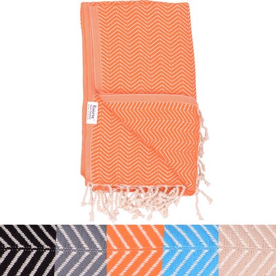 Chevron Turkish Towel