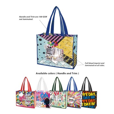 Custom All Sides Laminated Bag (16"X 12"X 6")