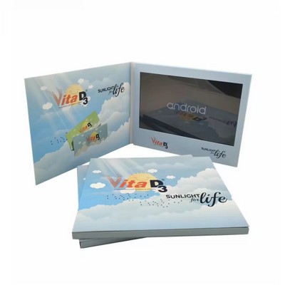 10.0" A4 Video Brochures in Print Media Player for Print