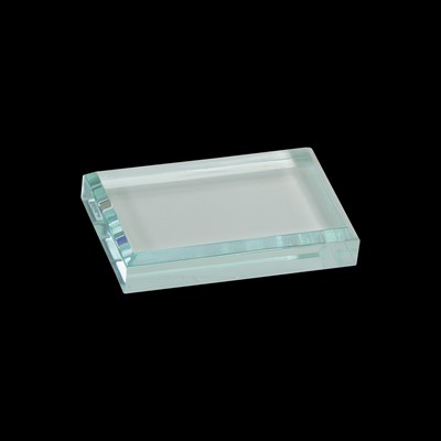 Jade Acrylic Paperweight (4"x2½")