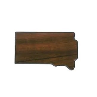 South Dakota State Shaped Plaque (6"x10")