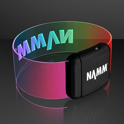 Cosmic Color Change LED Magnetic Clasp Bracelets - PRINTED