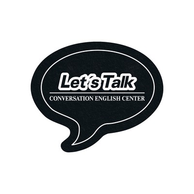 5" Standard Recycled Rubber Talk Bubble Jar Opener