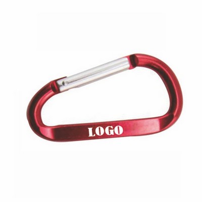 Lightweight Aluminum Carabiner Clip