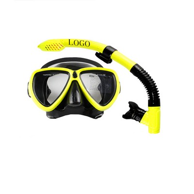 Snorkeling Mask And Breathing Tube Set