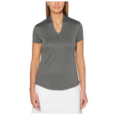 Callaway Ladies' Fine Line Stripe Polo