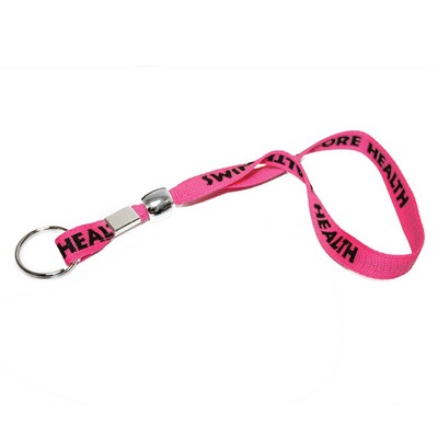 Screenprint Wrist Key Fob