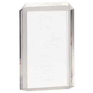 Premier Acrylic Award - Self Standing, 7 1/2"H