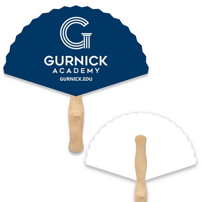 Lightweight Rd Triangle Shape Hand Fan