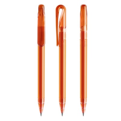 Prodir® DS1 Transparent Pen (No Dot) w/Plastic Nose Cone