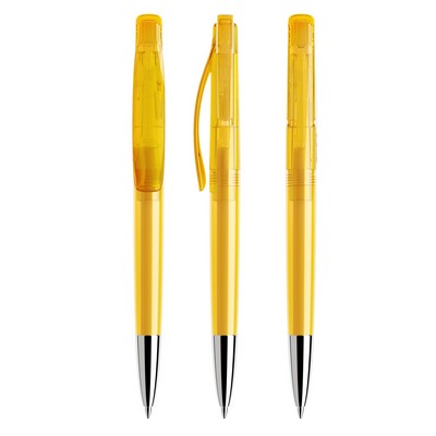 Prodir® DS2 Transparent Pen w/Metal Nose Cone
