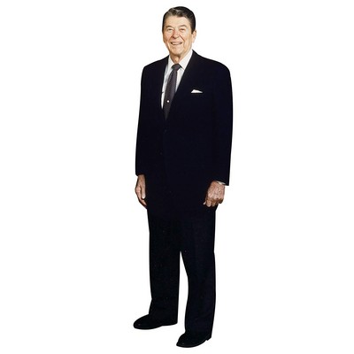 Ronald Reagan Cardboard Cutout Stand Up| Standee Picture Poster Photo Print Approx. 6' Tall