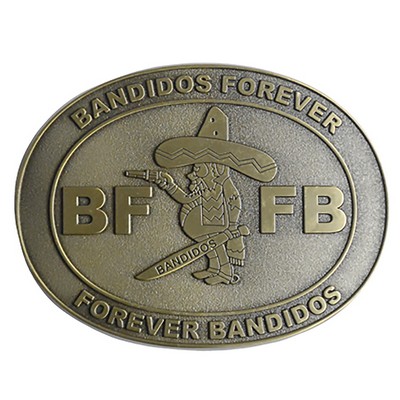 Metal Belt Buckle (4" Size)