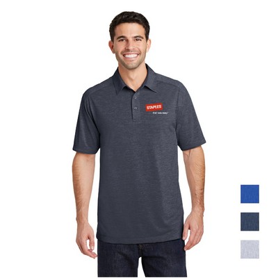 Port Authority® Digi Heather Performance Embroidered Polo