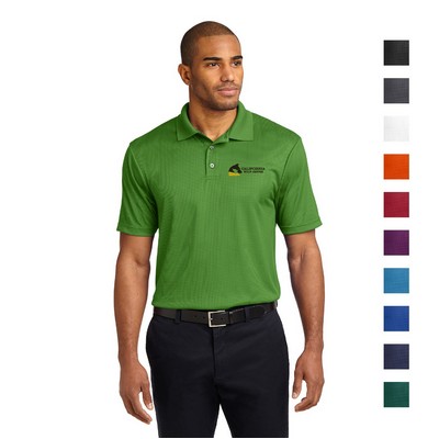 Port Authority® Performance Fine Jacquard Embroidered Polo