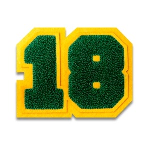 Chenille Single Numbers