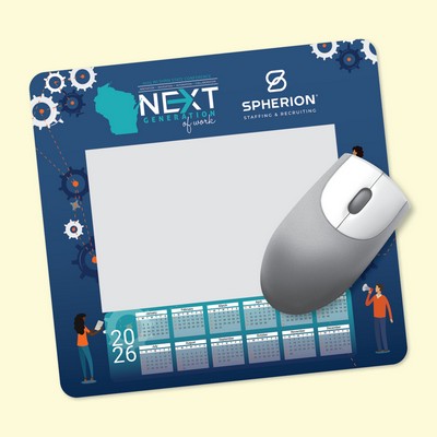 Frame-It Flex® Heavy Duty 7.5"x8"x3/16" Calendar Mouse Pad