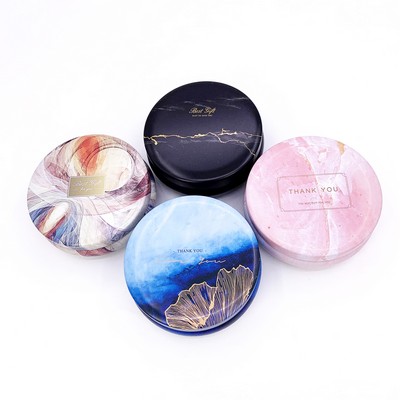 Flat Tin Can Soy Wax Scented Candle