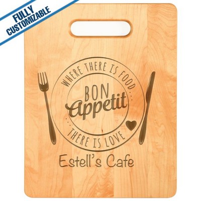 Rectangle Maple Cutting Board (11.5" x 8.75")