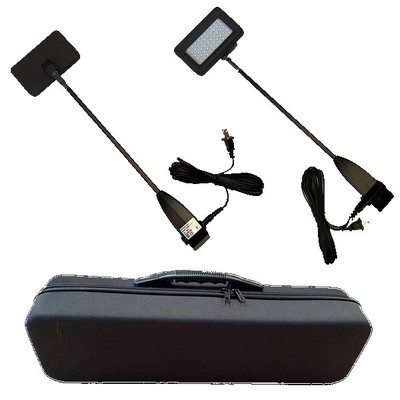 12 Watt LED Clip Lights w/Case (Set of 2)