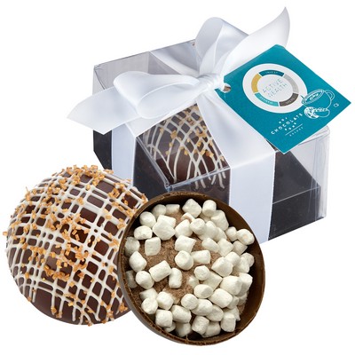 Mega Hot Chocolate Bomb Gift Box w/ Hang Tag - Dark Chocolate Crystal