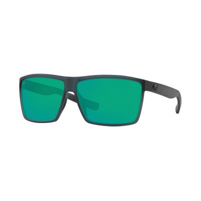 Costa Del Mar® Rincon Polarized Sunglasses w/Matte Smoke Crystal Gray Frames & Green Mirror Lenses